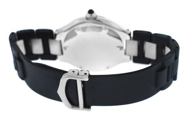 Cartier Must 21 Autoscaph 2427 Stainless Steel Rubber Watch Cartier Must 21 Autoscaph 2427 Stainless Steel Rubber Watch