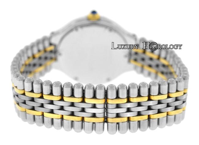 Cartier Must De 21 Steel 18k Gold 125000p Bullet Bracelet Quartz Watch Cartier Must De 21 Steel 18k Gold 125000p Bullet Bracelet Quartz Watch