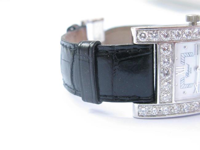 Chopard Black Diamond 18k White Gold Mop Ladies Quartz 13/6621 Watch Chopard Black Diamond 18k White Gold Mop Ladies Quartz 13/6621 Watch
