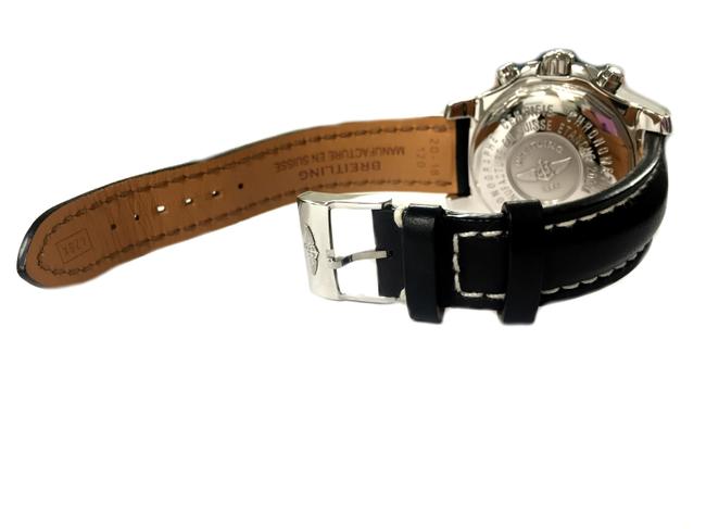 Breitling Black Colt Chronograph Steel Quartz Men Watch Breitling Black Colt Chronograph Steel Quartz Men Watch