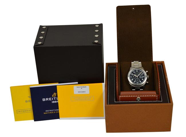 Breitling Silver Navitimer 8 A13314101b1a1 Stainless Steel Automatica13314 1 Watch Breitling Silver Navitimer 8 A13314101b1a1 Stainless Steel Automatica13314 1 Watch
