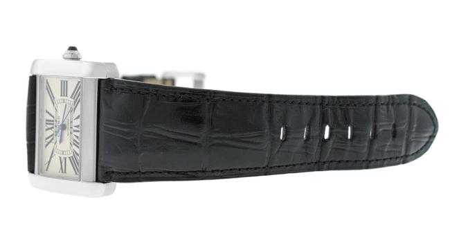 Cartier Silver Divan 2612 Unisex Large Stainless Steel 38mm Watch Cartier Silver Divan 2612 Unisex Large Stainless Steel 38mm Watch