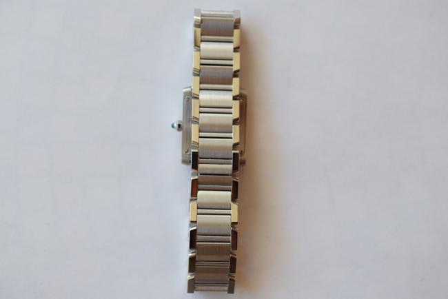Cartier Stainless Steel Small Ladys Tank Francaise Quartz .almost New Swiss Made . Watch Cartier Stainless Steel Small Ladys Tank Francaise Quartz .almost New Swiss Made . Watch