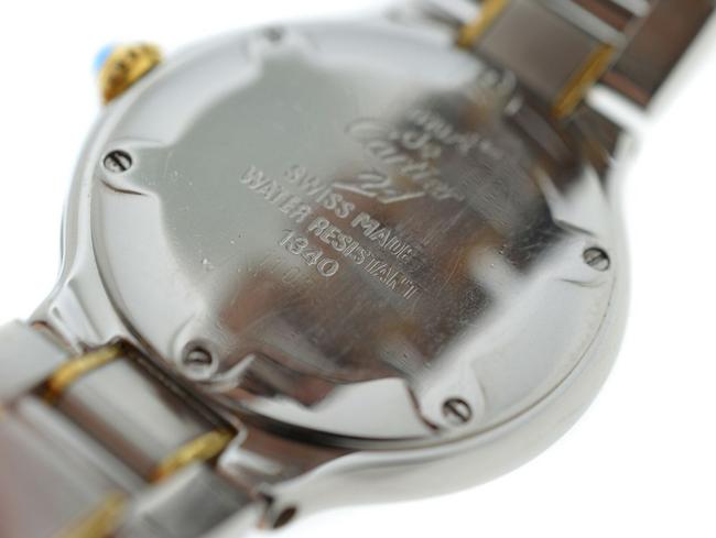 Cartier Yellow Gold Silver Must De 1340 Ladies Quartz Steel 28mm Watch Cartier Yellow Gold Silver Must De 1340 Ladies Quartz Steel 28mm Watch