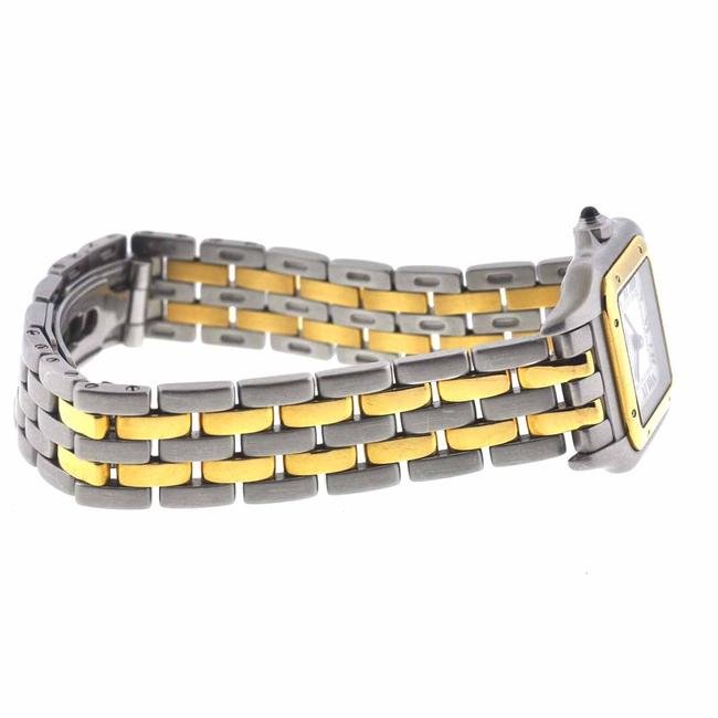 Cartier Silver and Gold Panthere 1120 Watch Cartier Silver and Gold Panthere 1120 Watch