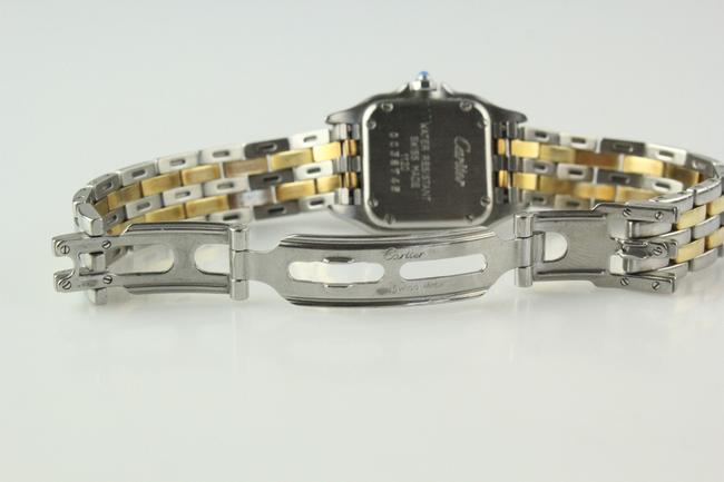 Cartier Silver and Gold Panthere Watch Cartier Silver and Gold Panthere Watch