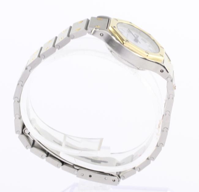Cartier White Santos Octagon Watch Cartier White Santos Octagon Watch
