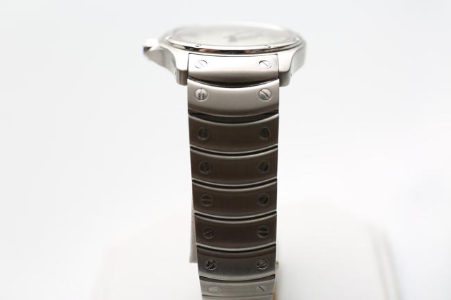 Cartier Silver Santos Ronde 1920 Watch Cartier Silver Santos Ronde 1920 Watch