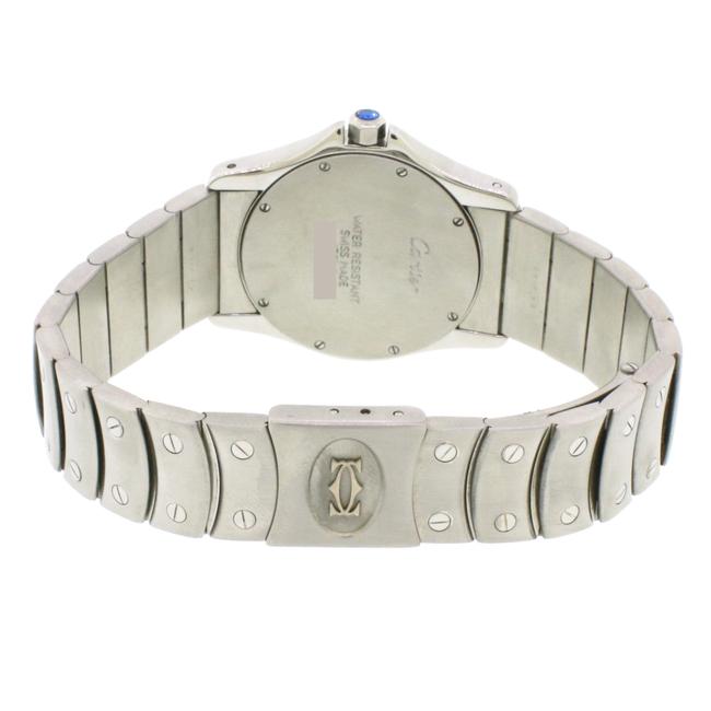 Cartier Stainless Steel Santos Ronde 30mm Ladies W20027k1 Watch Cartier Stainless Steel Santos Ronde 30mm Ladies W20027k1 Watch
