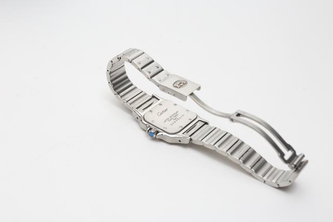 Cartier Silver Santos Watch Cartier Silver Santos Watch
