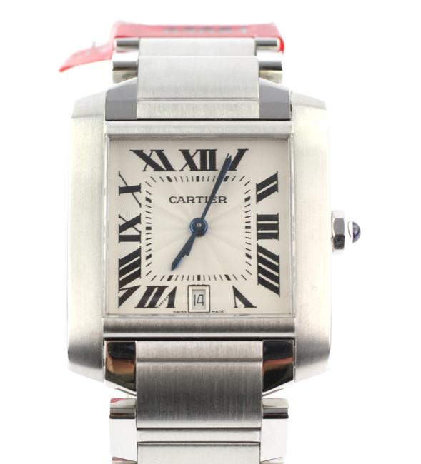 Cartier Silver Tank Francaise Watch Cartier Silver Tank Francaise Watch