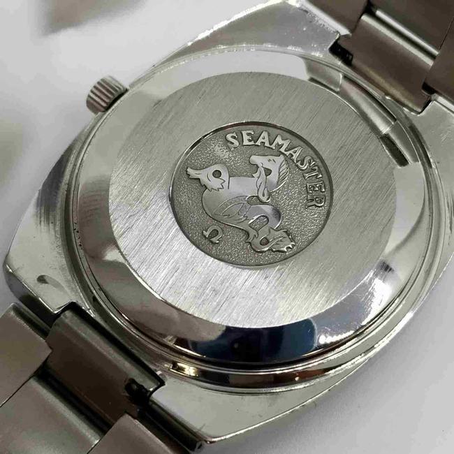 Omega Silver Blue Seamaster Day Date 861147 Watch Omega Silver Blue Seamaster Day Date 861147 Watch