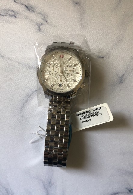 Michele Stainless Steel Womens uptown Mww25a000001 1/8 Ct Tdw Diamond Watch Michele Stainless Steel Womens uptown Mww25a000001 1/8 Ct Tdw Diamond Watch