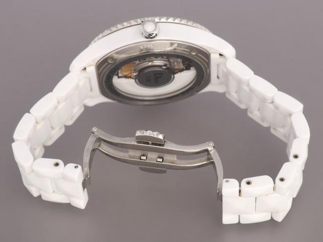 Dior Viii White With Diamonds Watch Dior Viii White With Diamonds Watch