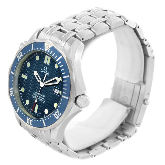 Omega Blue Seamaster Professional James Bond Dial 2541.80.00 Watch Omega Blue Seamaster Professional James Bond Dial 2541.80.00 Watch
