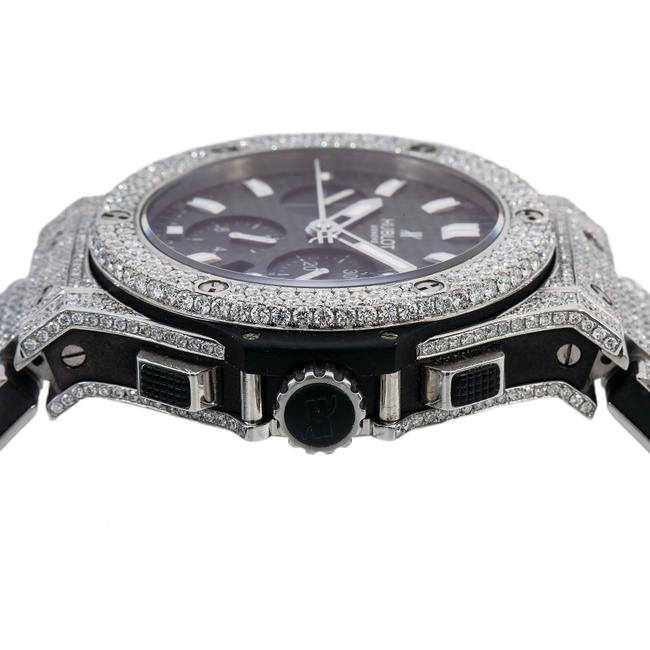 Hublot Black Big Bang 301.sm 44mm Dial with Stainless Steel Bracelet Watch Hublot Black Big Bang 301.sm 44mm Dial with Stainless Steel Bracelet Watch