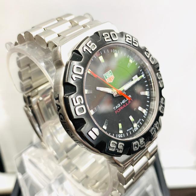 TAG Heuer Silver and Black Mens Formula 1 Mens Dial Wah1110 Jc2753 Watch TAG Heuer Silver and Black Mens Formula 1 Mens Dial Wah1110 Jc2753 Watch