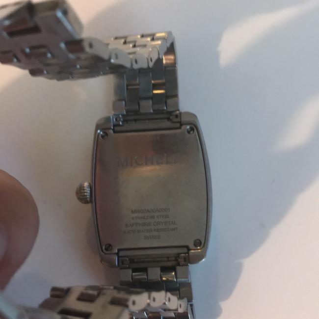 Michele Silver Mini Urban Watch Michele Silver Mini Urban Watch
