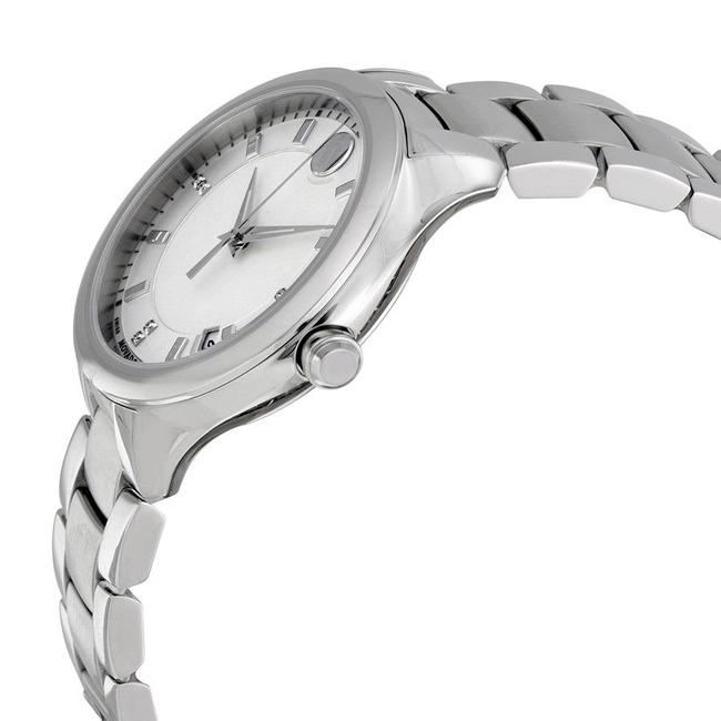Movado Silver Bellina Stainless Mother Of Pearl Diamond Womens 0606978 Watch Movado Silver Bellina Stainless Mother Of Pearl Diamond Womens 0606978 Watch