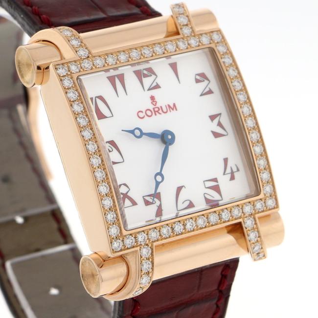 Corum Antika 18k Rose Gold Diamond Bezel Limited Edition Ladies Watch Corum Antika 18k Rose Gold Diamond Bezel Limited Edition Ladies Watch