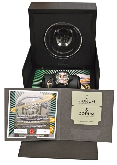 Corum Black Buble Magical Elizabetta Fantone L390/03653 - 390.200.95/0371 Ef Watch Corum Black Buble Magical Elizabetta Fantone L390/03653 - 390.200.95/0371 Ef Watch