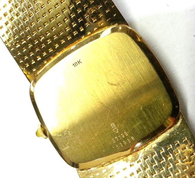 Corum Vintage 18 Karat Gold Mechanical with Brown Dial Watch Corum Vintage 18 Karat Gold Mechanical with Brown Dial Watch