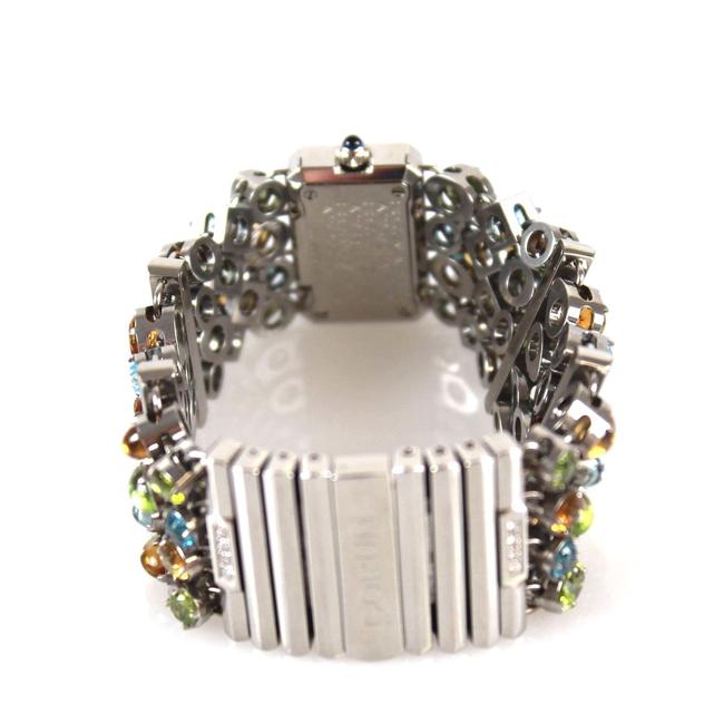 Corum Ladys Multicolored Semi-precious Stones Bracelet Watch Corum Ladys Multicolored Semi-precious Stones Bracelet Watch