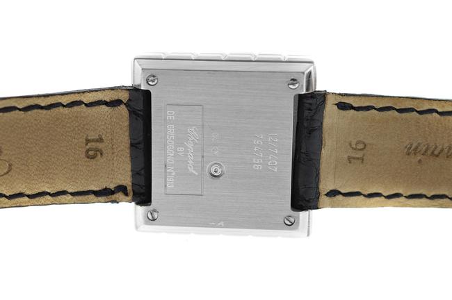 Chopard Silver Ladies Ice Cube By De Grisogono 127407 Quartz 18k White Gold Watch Chopard Silver Ladies Ice Cube By De Grisogono 127407 Quartz 18k White Gold Watch