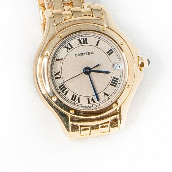 Cartier Yellow Gold 18kt Bracelet Cougar Watch Cartier Yellow Gold 18kt Bracelet Cougar Watch