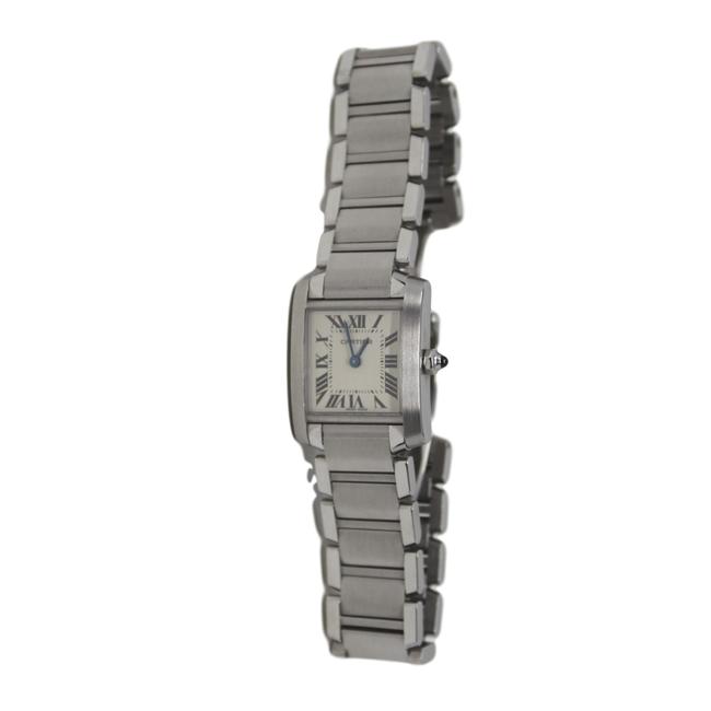 Cartier Silver Small Tank Watch Cartier Silver Small Tank Watch