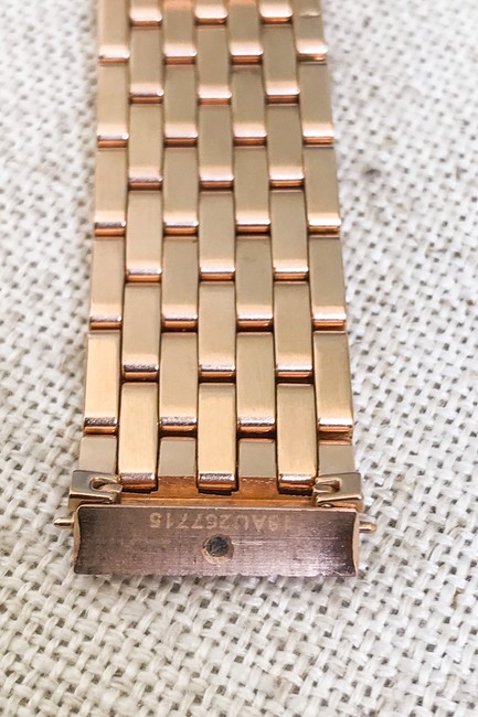 Michele Rose Gold Band Only Watch Michele Rose Gold Band Only Watch