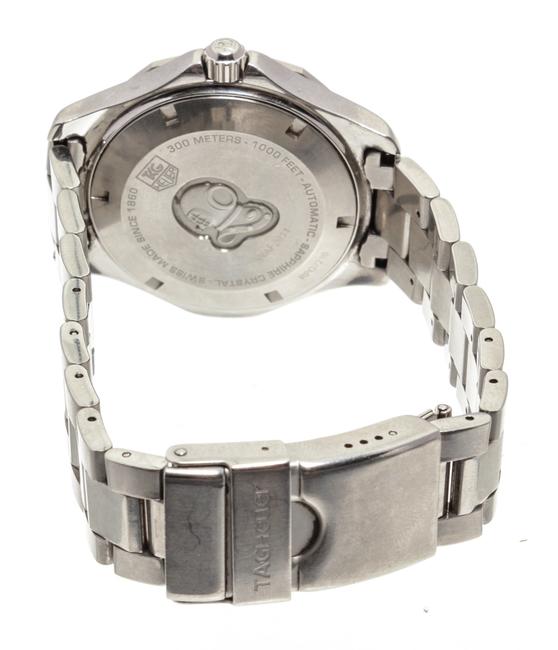 TAG Heuer Silver Stainless Steel Aquaracer Calibre 5 Watch TAG Heuer Silver Stainless Steel Aquaracer Calibre 5 Watch