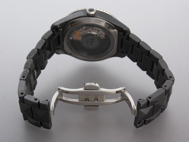 Dior Black Ceramic & Stainless Steel Diamond Viii 38mm Watch Dior Black Ceramic & Stainless Steel Diamond Viii 38mm Watch