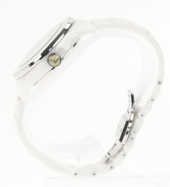 Emporio Armani White Round Dial Watch Emporio Armani White Round Dial Watch