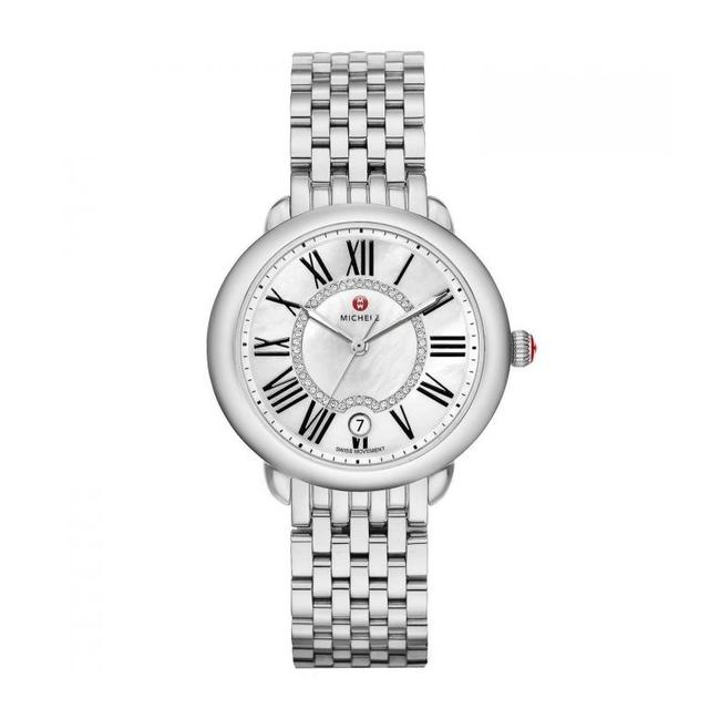 Michele Silver Serein Mid Mother Of Pearl Diamond Mww21b000009 Watch Michele Silver Serein Mid Mother Of Pearl Diamond Mww21b000009 Watch