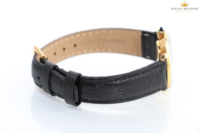Piaget Black/ Gold Plated Vintage 18kt Electro Watch Piaget Black/ Gold Plated Vintage 18kt Electro Watch