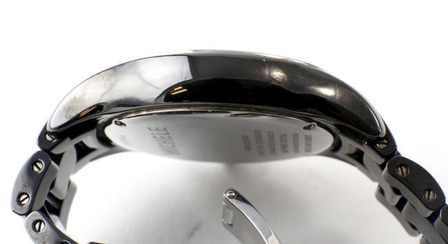 Michele Black Ceramic Diamond Bezel Jetway Watch Michele Black Ceramic Diamond Bezel Jetway Watch