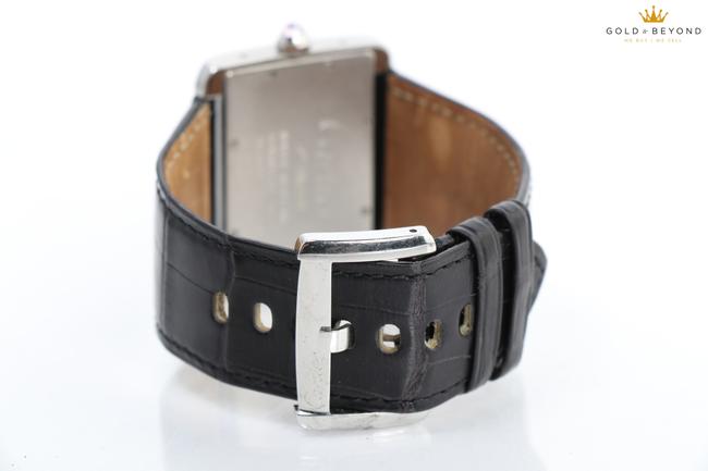 Cartier Mother Of Pearl/ Steel XL Tank Divan 2600 Watch Cartier Mother Of Pearl/ Steel XL Tank Divan 2600 Watch