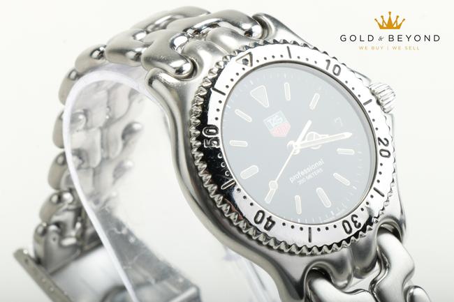 TAG Heuer Black/ Steel Professional 200m Quartz Diver S99.306 Watch TAG Heuer Black/ Steel Professional 200m Quartz Diver S99.306 Watch