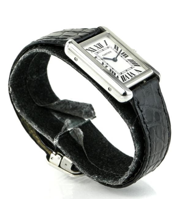 Cartier Stainless Steel Solo Tank 3170 Watch Cartier Stainless Steel Solo Tank 3170 Watch