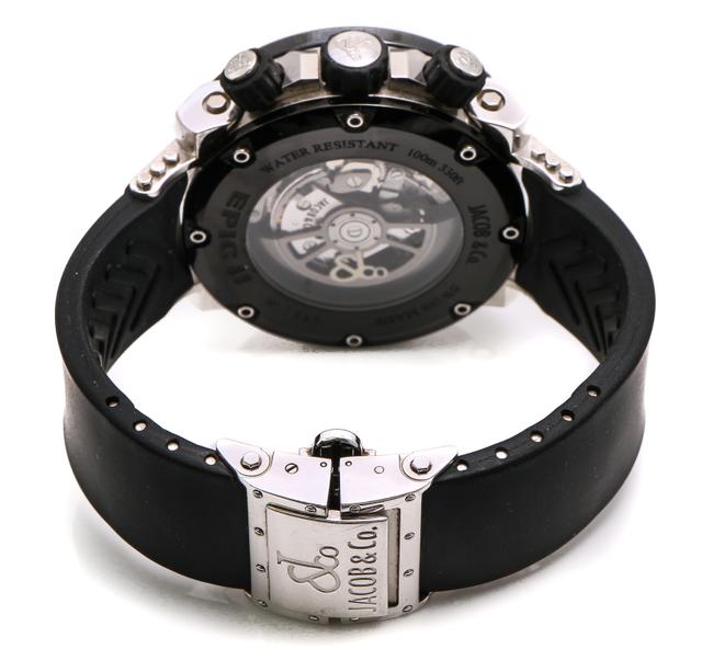 Jacob & Co. Black/ Stainless Steel Co Epic 2 Pvd/ 46mm Watch Jacob & Co. Black/ Stainless Steel Co Epic 2 Pvd/ 46mm Watch