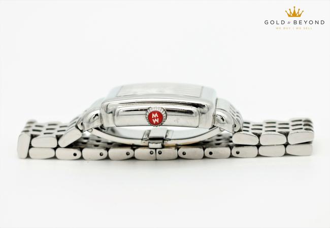 Michele Silver Deco 16 Diamond Dial Mw06v00a0046 Watch Michele Silver Deco 16 Diamond Dial Mw06v00a0046 Watch