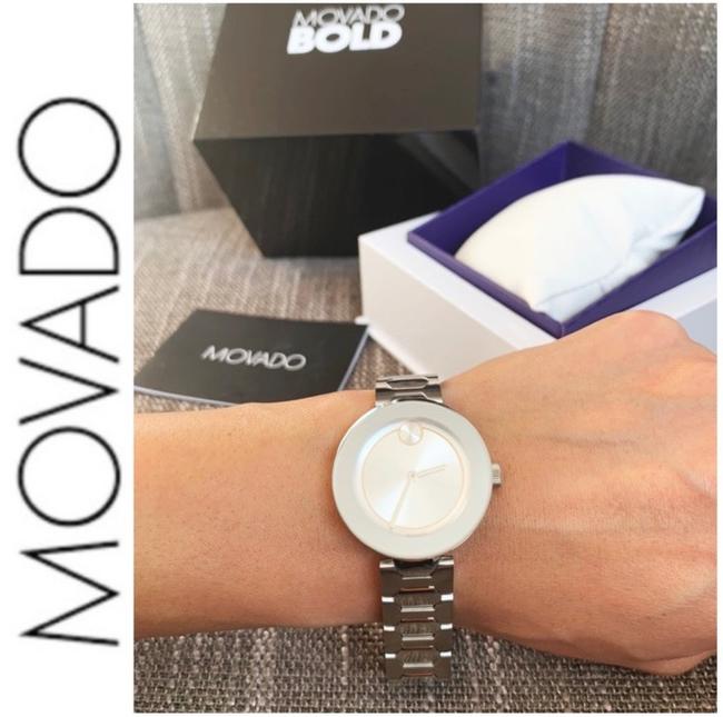 Movado Silver Bold Watch Movado Silver Bold Watch
