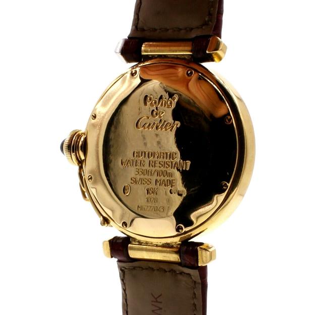 Cartier Gold Pasha 18k Yellow Mens Full-size Large 38mm Watch Cartier Gold Pasha 18k Yellow Mens Full-size Large 38mm Watch