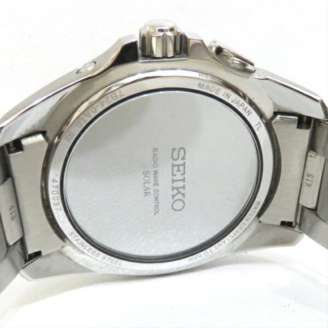 Seiko Solar Brights 7b24-0at0 Date Mens Watch Seiko Solar Brights 7b24-0at0 Date Mens Watch
