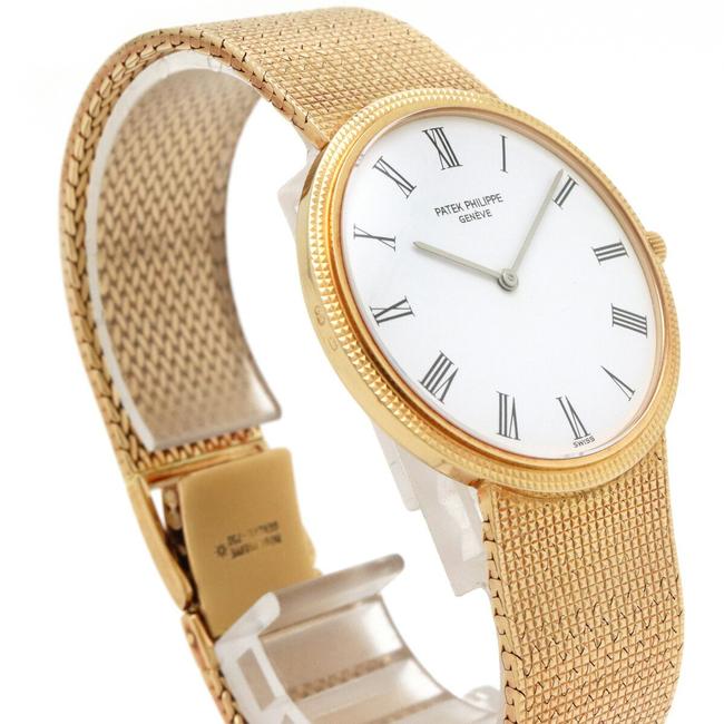 Patek Philippe Calatrava K18 Yellow Gold Mens Manual Winding 3520 10j Watch Patek Philippe Calatrava K18 Yellow Gold Mens Manual Winding 3520 10j Watch