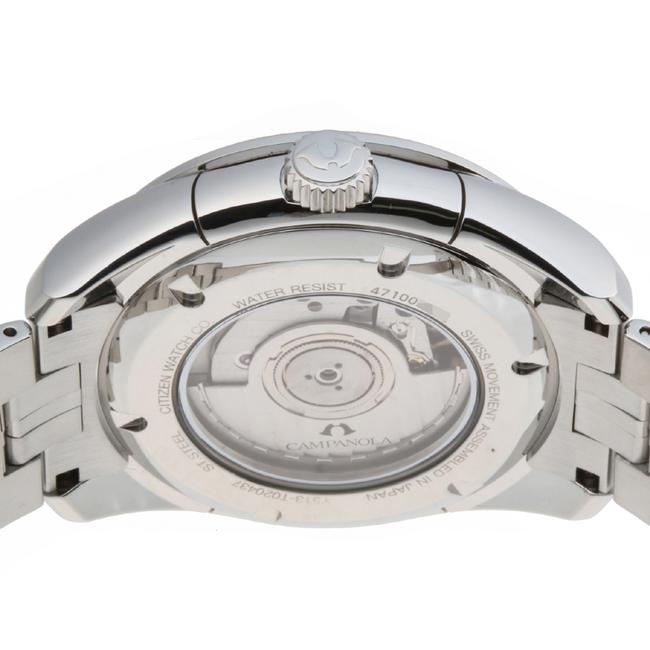 Citizen Roman Campanora Mechanical Collection Mens Nz0000-58w Stainless Steel Silver Dial Watch Citizen Roman Campanora Mechanical Collection Mens Nz0000-58w Stainless Steel Silver Dial Watch