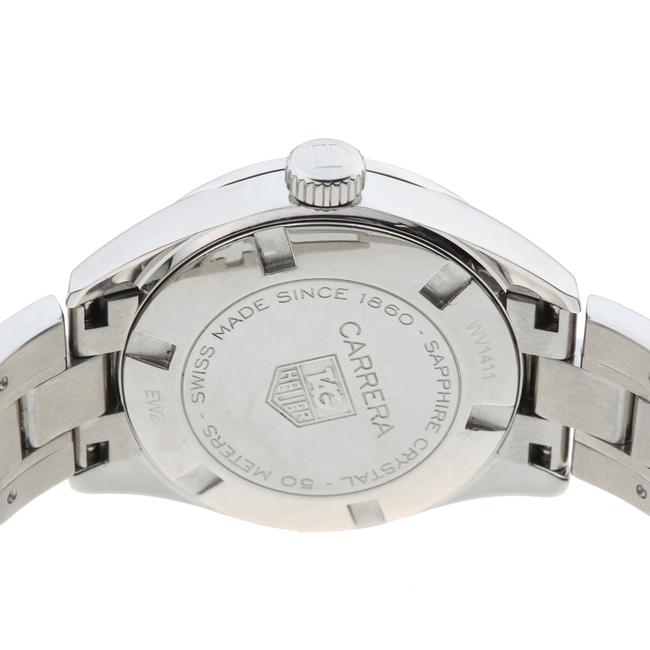 TAG Heuer Carrera Ladies Wv1411 Stainless Steel White Shell 13p Diamond Dial Dh50187 Watch TAG Heuer Carrera Ladies Wv1411 Stainless Steel White Shell 13p Diamond Dial Dh50187 Watch
