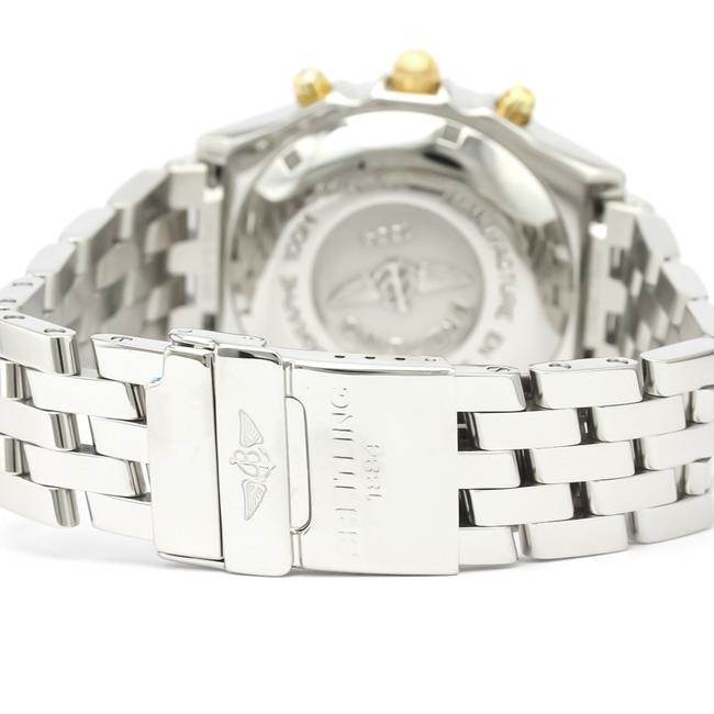 Breitling Chronomat Stainless Steel Yellow Gold (18k) Mens Sports B13048 Watch Breitling Chronomat Stainless Steel Yellow Gold (18k) Mens Sports B13048 Watch