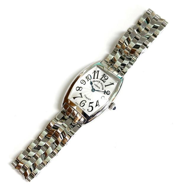 Franck Muller Tono Carbex 1752qz Silver Ladies Mens Stainless Steel Watch Franck Muller Tono Carbex 1752qz Silver Ladies Mens Stainless Steel Watch